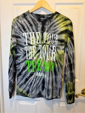 Beetlejuice The Musical Tie-Dye "THE TOUR" Long Sleeve Tee